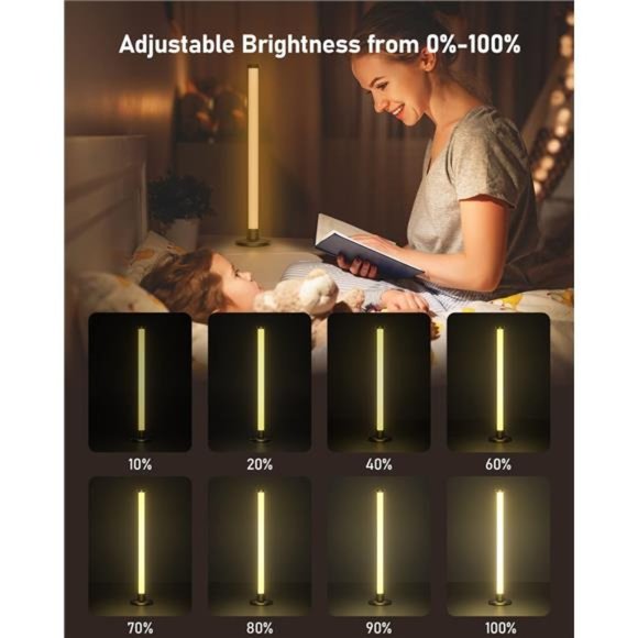 Smart LED Light Bars - RGB Wall Lights Ambiance Lighting  with 8 Scene Modes - Picture 3 of 6